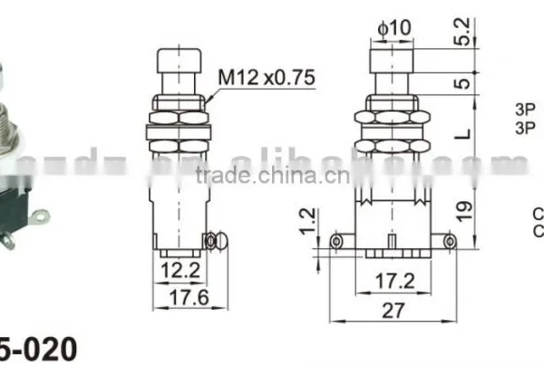 2 Pole On-off Machinery Toggle Switch Wth Waterproof,Three Pole TPST 3-way Toggle Switch photo-6