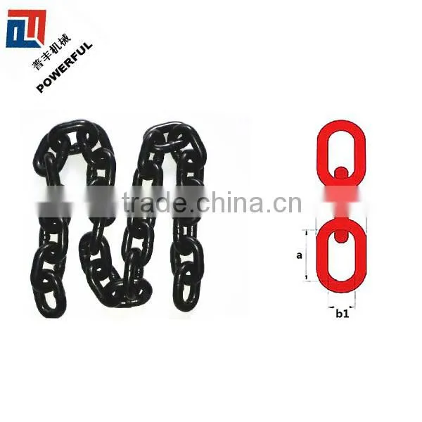 DIN EN 818-2 Grade80 Alloy Steel Industrial Overhead Conveyor Transport Chain photo-4