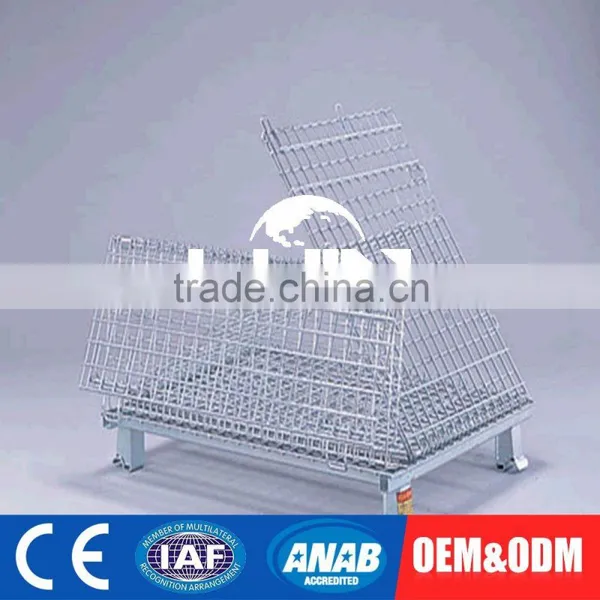 Custom Tag Wire Container Folding Cage For Storage Cylinders photo-5