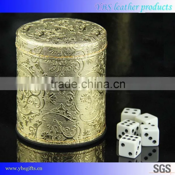 Wholesale Hot Custom Leather Dice Cup From Shenzhen Professional Factory photo-2