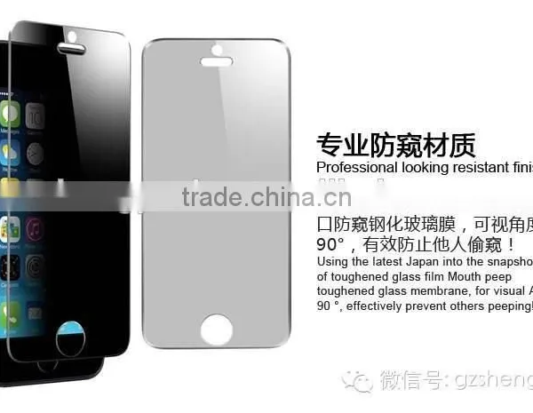 New Product 2.5 D Anti Fingerprint Privacy Tempered Glass for Iphone 7 Plus photo-3