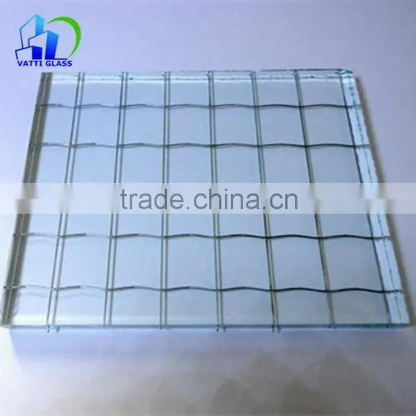 Round Clear and Colored Safety Wired Glass Pattern Wired Glass photo-3