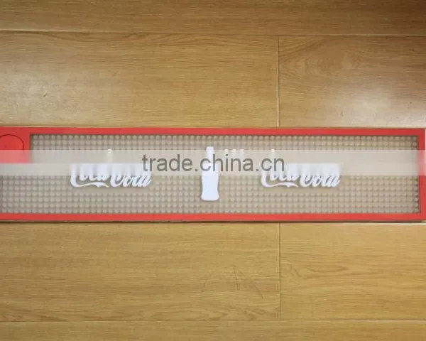 New Design Customed Made Soft Pvc LED Bar Mat photo-4