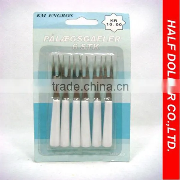 Newest design Corn Fork with PP handle Corn Skewer