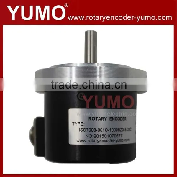 ISC7008 5VDC 1000ppr Dia 8mm 70mm Optical Shaft Rotary Encoder Pulse Price Incremental Incremental Shaft Encoder 24v photo-3