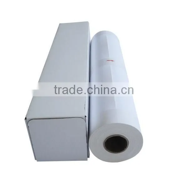 Wide Format Bright White 100% Water Resistant Polyester Matte Inkjet Canvas 280gsm