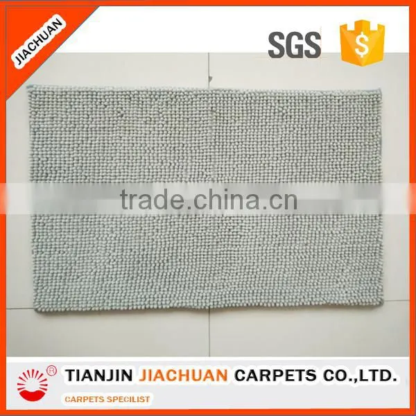 Polyester Short Pile Microfiber Chenille Door Rug photo-6