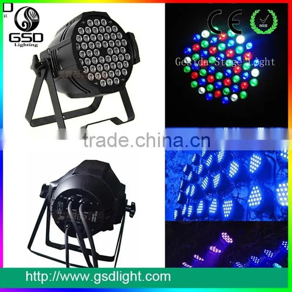 2016 Wonderful Wedding Decoratio 3in1 Rgb 54x3W Par Can Par64 Stage Light for Sale photo-4
