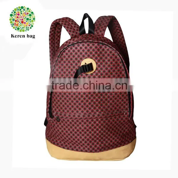 New Arrival 2016 Men Canvas Laptop Backpack