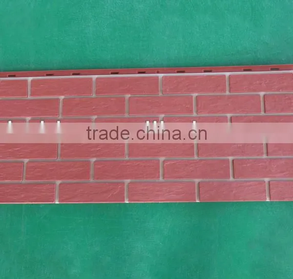 Faux Brick Exterior Wall Siding (Model:VD100401, Color:VDC116)