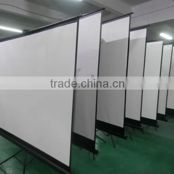 2015 Top Quality ! Tripod Manual Pull Down Projector Projection Screen photo-6