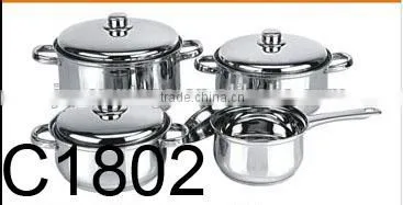 Stainless Steel Cookware Set With Hollow Handle photo-2