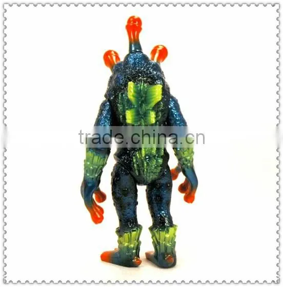 Japanese Scary Three Eyes Monsters Plastic Toys/oem Japan Child Cartoon Plastic Toys/customized Plastic Toys Manufacturer photo-4