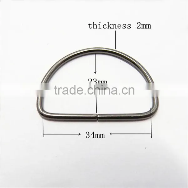 Decorative Handbag Rings, Metal d Rings photo-2