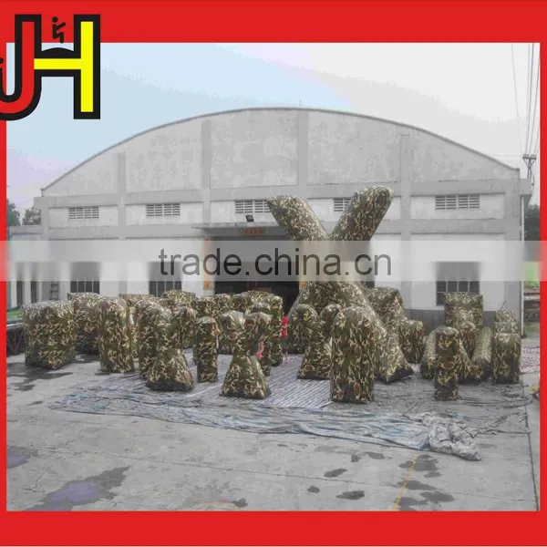 OEM Factory Custom 15 PCS Inflatable Laser Tag Arena For Sale photo-5
