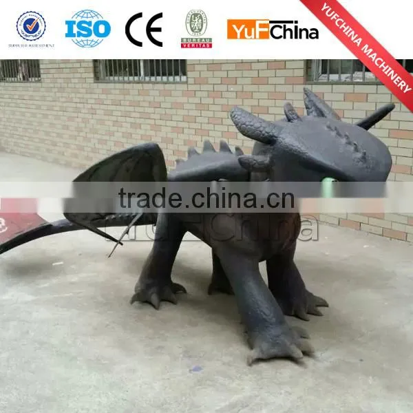 Artificial Interactive Animated Electric Walking Dinosaur Model photo-2