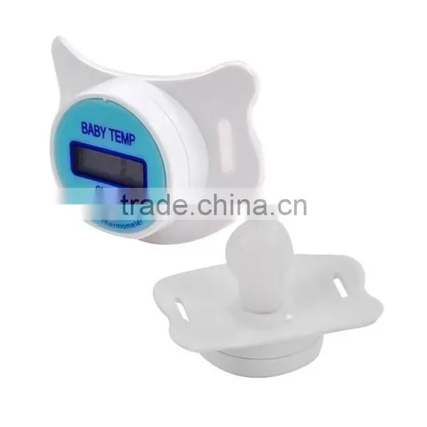 LCD Digital Baby Infant Kid Nipple Thermometer Soother Temp Mouth Health Safe photo-3