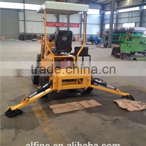 Factory Price Good Performance Gas Powered Gasoline Engine Backhoe photo-4