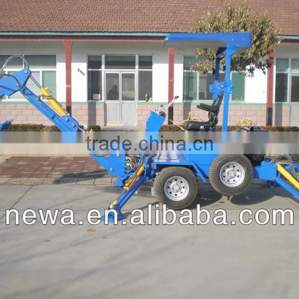 2014 Hot Sale Mini Backhoe Towable Backhoe photo-2