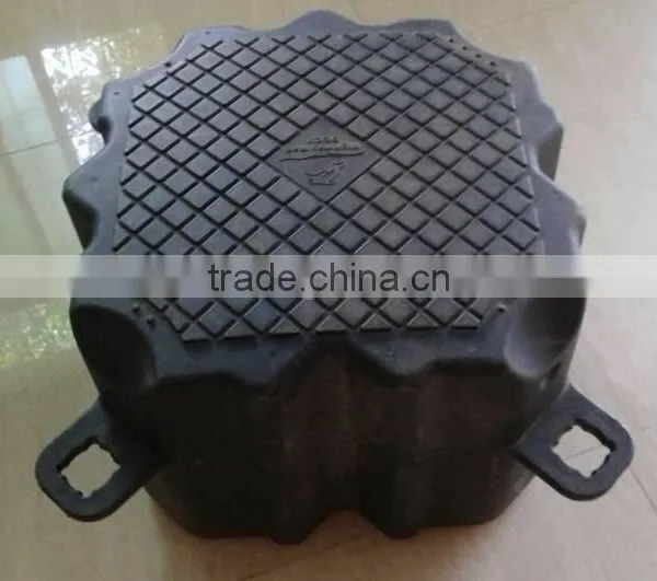OEM Blow Molding Plastic Floating Dock Plastic HDPE Pontoon Floats Huizhou Factory photo-6
