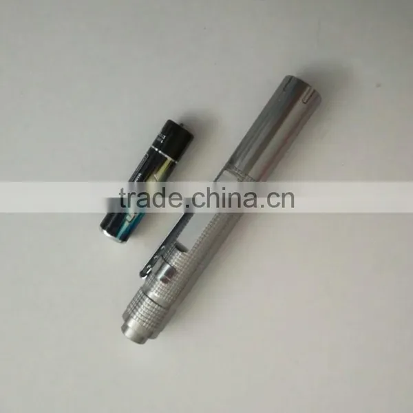 AAA Battery LED Flashlight Pen Style Light Cheap Led Flashlight With Pocket Holder photo-5