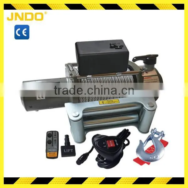 Waterproof 16800 lb Power Motor Truck Electric Winch photo-3