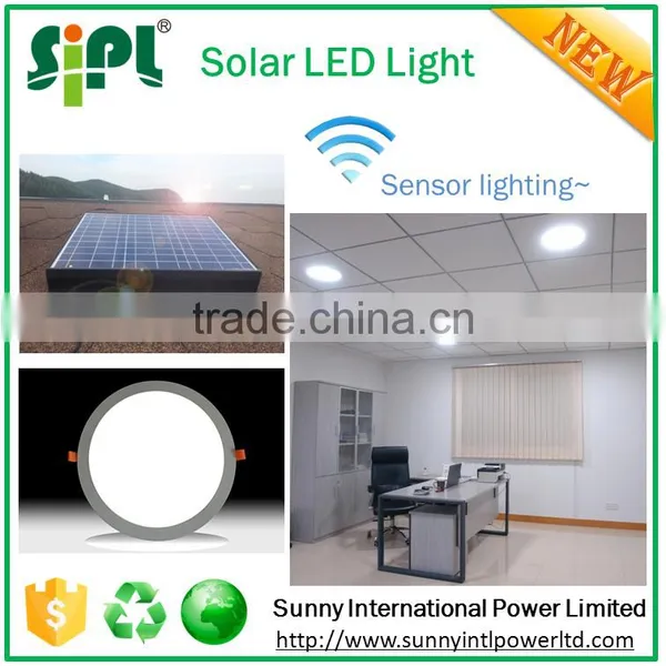 15 Watt Indoor Rechargeable Solar Powered Smart Motion-sensor Led Lights photo-3