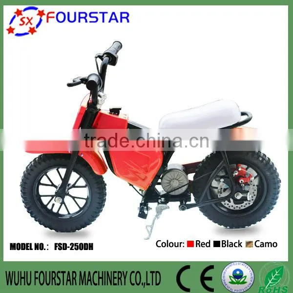 2015 Hot Sale Good Quality Lithium Battery Mobility Cheap FSD250DH Electric Scooter for Kids photo-2