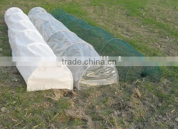 Foldable Mini Tunnel Greenhouse Hobby Greenhouse Plastic Cover Mini Greenhouse