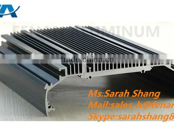 6063 Round Anodized Aluminum Extrusion LED Heat Sinks photo-5