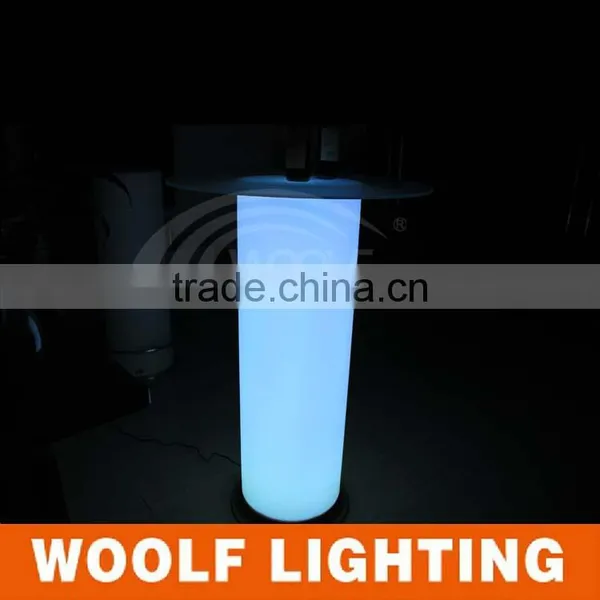 Charming Cylinder Shape LED Color Glow Ice Bucket photo-2