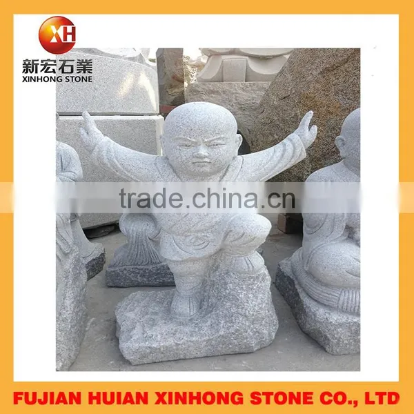 Lovely Stone Monk Buddha Statue With Package photo-4