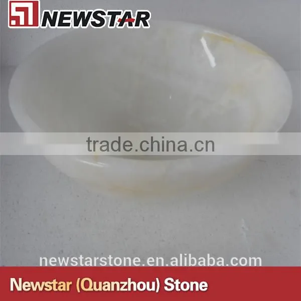 White Onyx Wash Basin photo-3