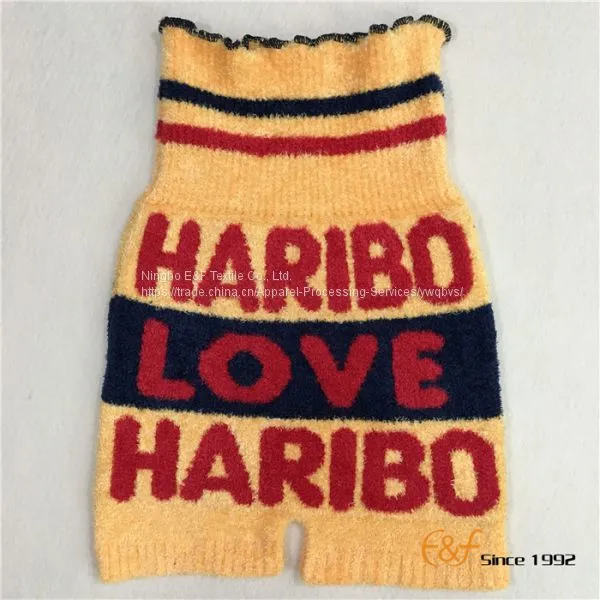 Children Fluffy Yarn Knitted Haramaki Short Pants photo-2
