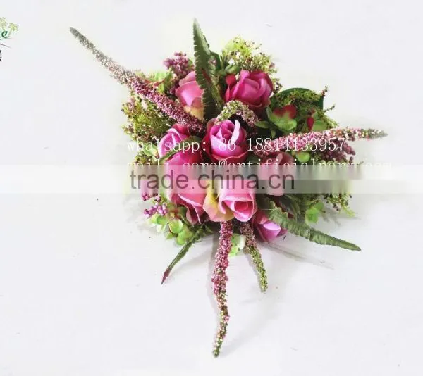 Artificial Flower,rose Bouquet, for Wedding Table Centerpieces photo-5