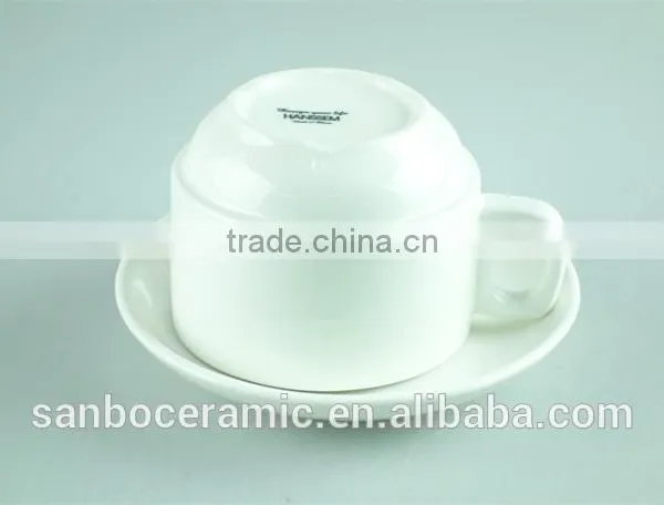 Classic Small Coffee Cup and Saucer Set, Porcelain Tea Cups and Saucers Cheap Wholesale photo-2
