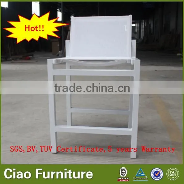 Light Bar Chair Outdoor Furniture Aluminium Frame Bar Stool photo-2