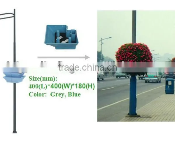 SOL VERTICAL GARDEN PLANTER POTS FOR LAMP POLE DECORATE photo-6