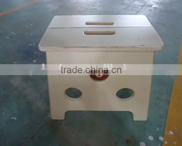 Poplar Wooden Foldable Stool FSC Certificate photo-4