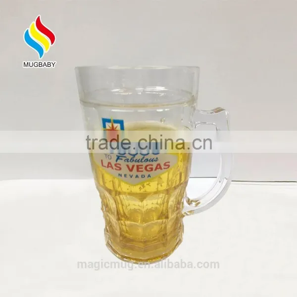 Hot Sell Custom Printed Ice Mug Beer Double Wall photo-3