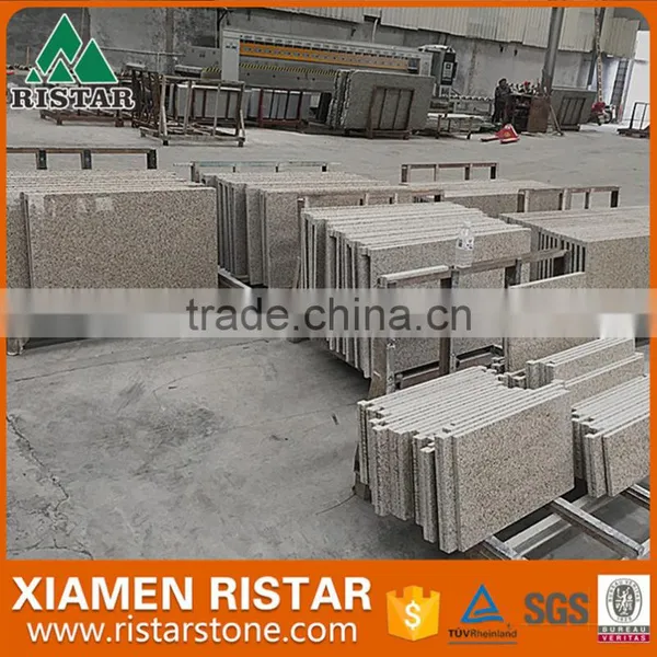 Top Quality Yellow Granite Vanity Top for Bathroom photo-4
