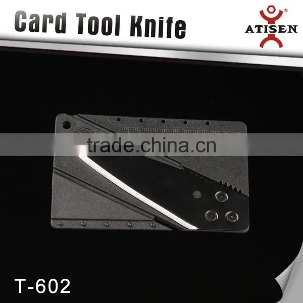 Hot Sale Folding Credit Card Knife Outdoor Survival Camping Multi Tools photo-2