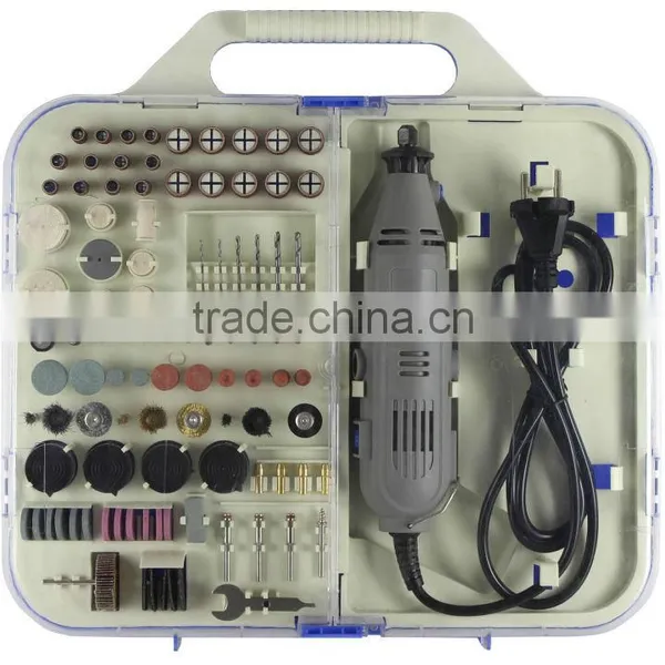 GS CE ETL 135w 217pcs Hand Power Small Mini Grinder Kit Portable Hobby Rotary Electric Grinder Tool Set photo-6