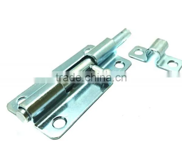 Heavy Duty Barrel Bolt Tower Bolt for Doors and Windows Lock 4", Straight Barrel Bolt photo-3