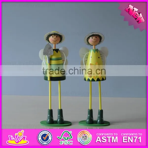 2016 новый дизайн настольной деревянной маленькой художественной куклы W02A143 photo-5