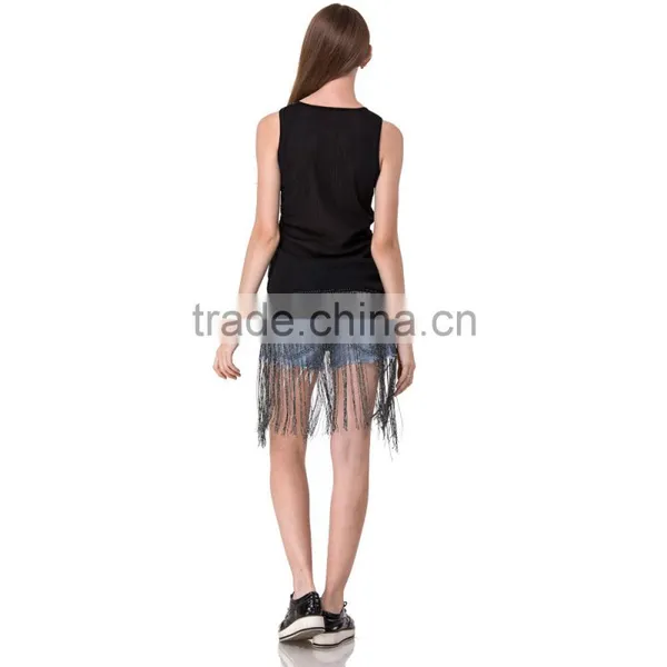 Domin Fashion Beading and Sequin Tops for Women 2016 photo-6