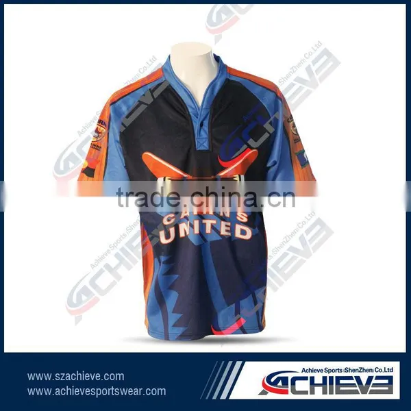 Sublimation Printing Uruguay Team Set Rugby Jersey photo-5