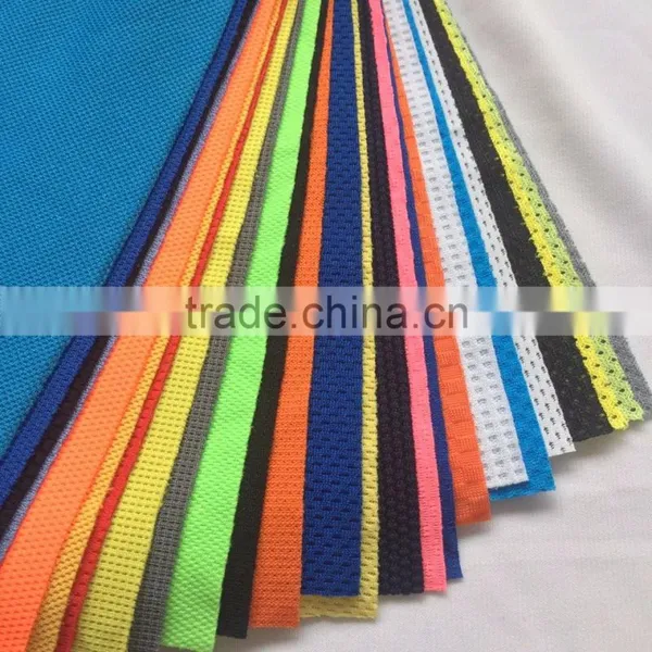 Knitted _Solid_Mesh Sports Fabric