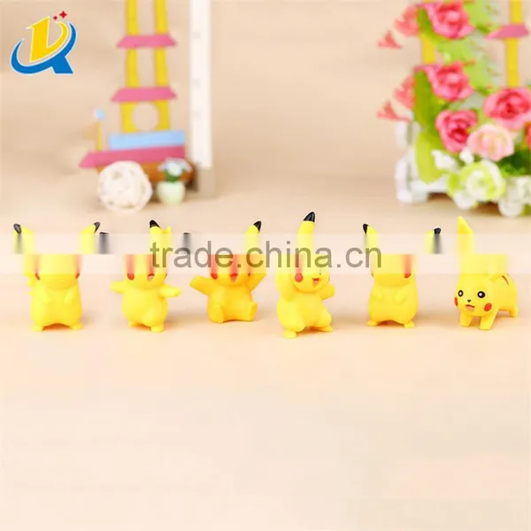 Customized Small Pikachu Toy Figure Cute Anime Mini Toys photo-2