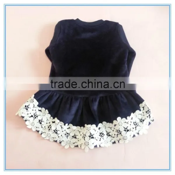 Fancy Chldren Girls Autumn and Winter Dresses Girls Long-sleeved Dress Party Dresses photo-4